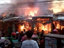 Kronologi Kebakaran di Asrama Polisi Jl Veteran Makassar, 32 Rumah Hangus Dilalap Api