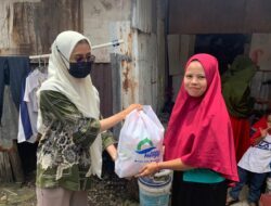 Andalan Mengaji Berbagi 100 Paket Sembako ke Warga  Makassar