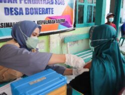 Dibagi Tiga Tim, Pemkab Selayar Pantau Gebyar Vaksin di Kepulauan