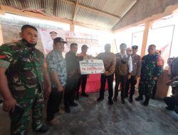 Di Takalar, BPBD Sulsel Serahkan Bantuan Rp226 Juta untuk Rumah Korban Puting Beliung