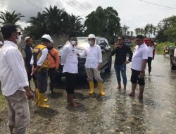 Wakil Bupati Luwu Utara Tinjau Titik Banjir di Malengke