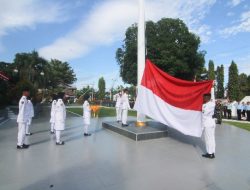 Upacara Pengibaran Bendera Merah Putih Tandai Peringatan HUT RI ke-77