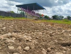 Gunakan Timbunan Berbatu, Proyek Lintasan Lari Stadion Mini Disoal