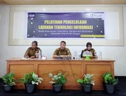 Sekda Selayar Buka Pelatihan Pengelolaan Layanan Teknologi Informasi