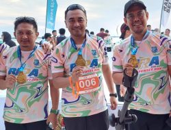 46 Anggota Polres Ramaikan Bira Sunset Run, Kapolres: Ini Event Keren untuk Bangkitkan Pariwisata
