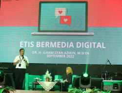 Jadi Narasumber Cakap Digital, Ilham Azikin Ajak Generasi Digital Jaga Kearifan Lokal