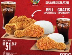 Sambut Hari Jadi Sulsel, KFC Gelar Promo Selama Dua Hari
