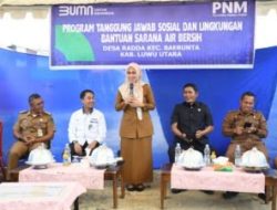 PNM Resmian Program Tanggung Jawab Sosial dan Lingkungan Bantuan Sarana Air Bersih