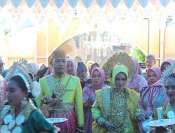 Penuh Kebahagiaan Dalam Resepsi Pernikahan Putra Haji Askar, Vikra Zulfikar