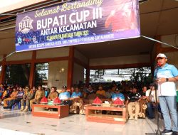 Ilham Azikin Buka Bupati Cup III, Harap Warga Jaga Kekompakan dan Silaturahmi