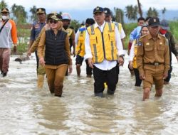 Kementrian PUPR Tinjau Langsung Titik Banjir di Luwu Utara