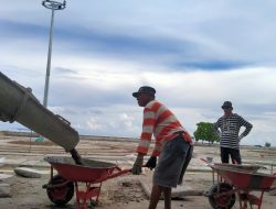 Sisa 16 Hari, Penataan Pantai Merpati Dikejar Deadline