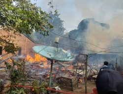 Dua Rumah Hangus Terbakar di Bantaeng