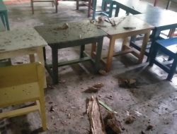 Plafon Ambruk, Keselamatan Anak Didik TK Nurul Falah Terancam