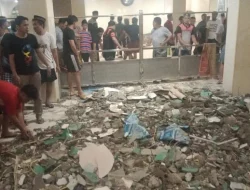 14 Warga Luka-luka Tertimpa Kubah Masjid yang Ambruk Jelang Salat Tarawih
