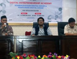 Pelatihan Digital Entrepreneurship Academy di Ditutup