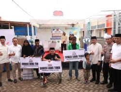 REI Sulsel Bagi-bagi Bantuan di Bantaeng, Sadiq: Pelayanan Perizinan Termudah di Sulsel