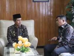 Saiful Arif Terima Kunjungan Kepala BPK RI Perwakilan Sulsel