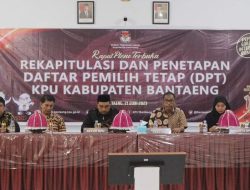 KPU Bantaeng Tetapkan DPT Pemilu 2024