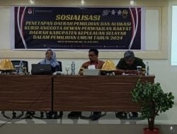 KPU Selayar Tetapkan 5 Dapil pada Pemilu 2024