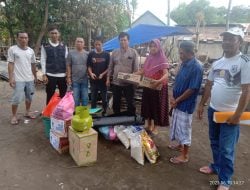 Pastikan Pemenuhan Bantuan, Buffer Stok BPBD Sulsel Telah Disalurkan kepada Korban Kebakaran di Bantaeng