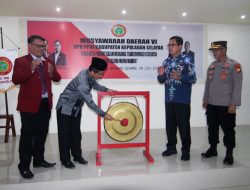 Buka Musda VI, Saiful Arif Berharap Program PPNI Selayar Terdepan di Sulsel