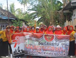 Bangkitkan Semangat Kekompakan, Lorong Family Squad Kelurahan Tanah Beru Gelar Jalan Santai
