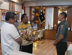 Pj Gubernur Sulawesi Selatan Jalin Sinergitas TNI/Polri Hadapi Pemilu 2024