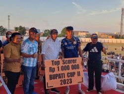 Berikut Best Player dan Top Scorer Bupati Cup II 