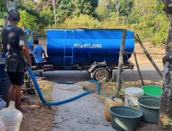 PDAM Gowa Suplai Air Bersih Di Wilayah Kekeringan 
