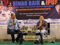 Bupati Ilham Azikin Launching Aplikasi Perpustakaan Digital