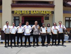Ungkap Kasus Narkoba Jumlah Besar di Bantaeng, Satresnarkoba Diberi Penghargaan