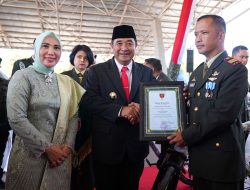Hadiri Upacara Peringatan HUT Ke-78 TNI, Pj Gubernur Sulsel Akui TNI Hebat dan Kuat