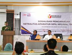 Sekda Sinjai Buka Sosialisasi Pengawasan Netralitas ASN, TNI dan Polri