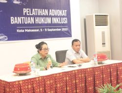 LBH Makassar Latih 10 Advokat Berperspektif Inklusi Disabilitas
