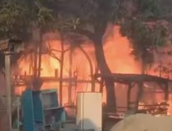 Lima Rumah Terbakar di Bantaeng Rata dengan Tanah