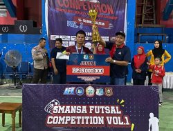 SMAN 21 Makassar Juarai SMANSA Futsal Competition