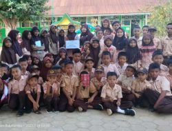 Siswa SDN 160 Tarampang Galang Donasi untuk Palestina 