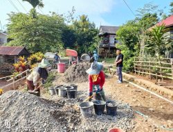 Pemdes Bontomangiring Programkan Pembangunan Drainase