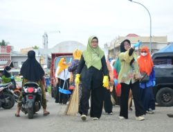 Ciptakan Lingkungan Bersih, GOW Sinjai Gelar Kerja Bakti di Kelurahan Lappa