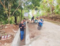 Pemdes Bontomangiring Programkan Pembangunan Sumur Bor dan Drainase