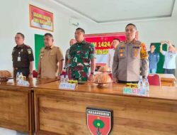 Komsos, Pj Bupati Pastikan Pemkab Dukung Program TNI