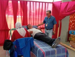 Kalapas Bulukumba Ikut Donor Darah di HUT Koperasi Berkat ke-56