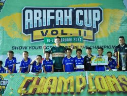 Ilham Ari Fauzi Ingin Cetak Pemain Berbakat Futsal Lewat Kompetisi Arifah Cup