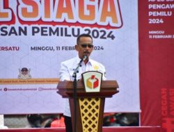 Sekda Sinjai Sampaikan Pesan Penting di Apel Siaga Pengawasan Pemilu