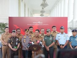 Pj Gubernur Sulsel Bahtiar Paparkan Rencana Pembangunan  di Depan Presiden Jokowi
