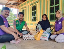 Kolaborasi Dengan Baznas, Komunitas Sosial SSB Salurkan Sembako Bagi Dhuafa