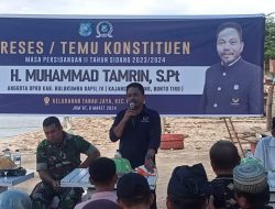 Muhammad Thamrin Serap Aspirasi Warga di Tanah Jaya