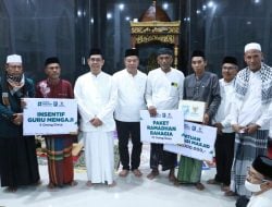 Meriahkan Safari Ramadan, Baznas Distribusikan Bantuan Renovasi Masjid