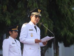 Pimpin Upacara Hari Otoda XXVIII, Saiful Arif Bacakan Arahan Mendagri